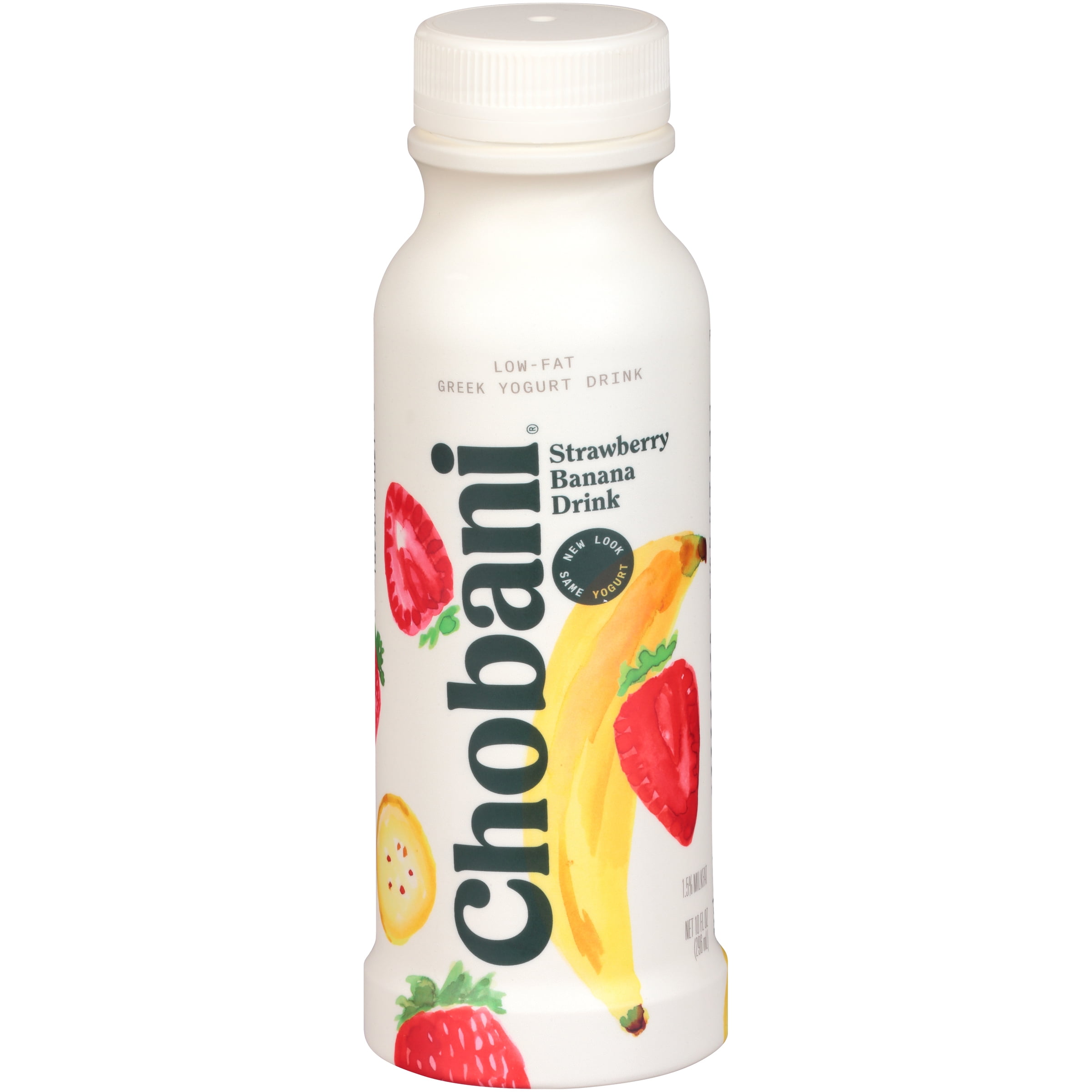 Chobani Low Fat Strawberry And Banana Greek Yogurt Drink, 10 Fl. Oz ...