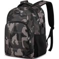 thumbnail image 1 of Mochila para portátil Liokesa Camo resistente al agua de 15.6 pulgadas, 1 of 7