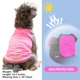 thumbnail image 4 of Camisas para perros KYEESE de secado rápido, suaves, elásticas y reflectantes, paquete de 2, 4 of 8