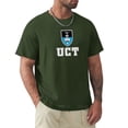 thumbnail image 1 of Camiseta de la Universidad de Ciudad del Cabo de algodón para hombre, camisa de sudor con cuello redondo, ropa negra, tops de, 1 of 7