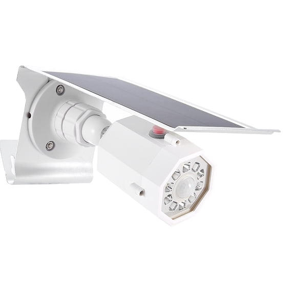 Waterproof Solar-Powered 10LED Garden Light with Human Body Sensor for Outdoor Courtyard Use