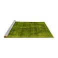 thumbnail image 2 of Ahgly Company Machine Washable Indoor Rectangle Oriental Yellow Industrial Area Rugs, 2' x 3', 2 of 4
