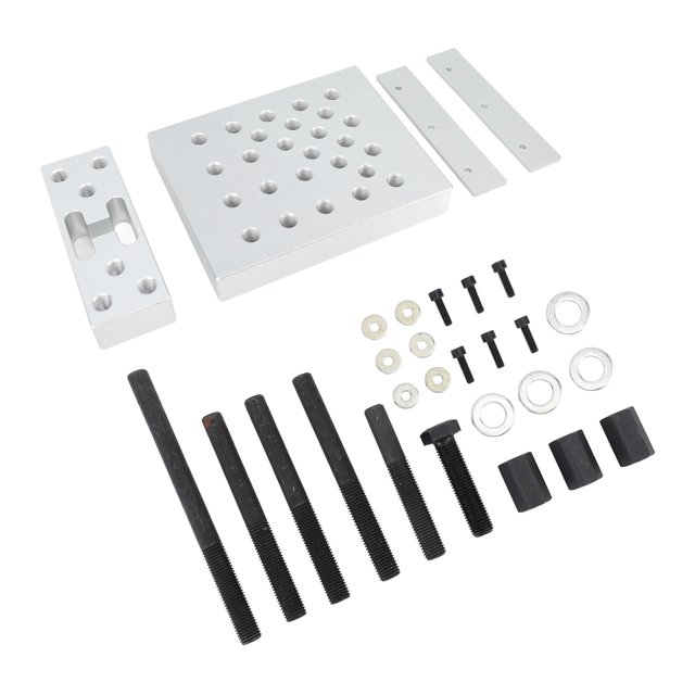 Hub Bearing Removal Installation Plate, Anti Slip Adjustable 30 Ton Easy To Use Universal Drill Press Support Plate Set for Car Wheel Hub