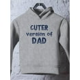 thumbnail image 3 of Cuter Version Of Dad Hoodie Toddler -Smartprints Designs,  2 Toddler, 3 of 4