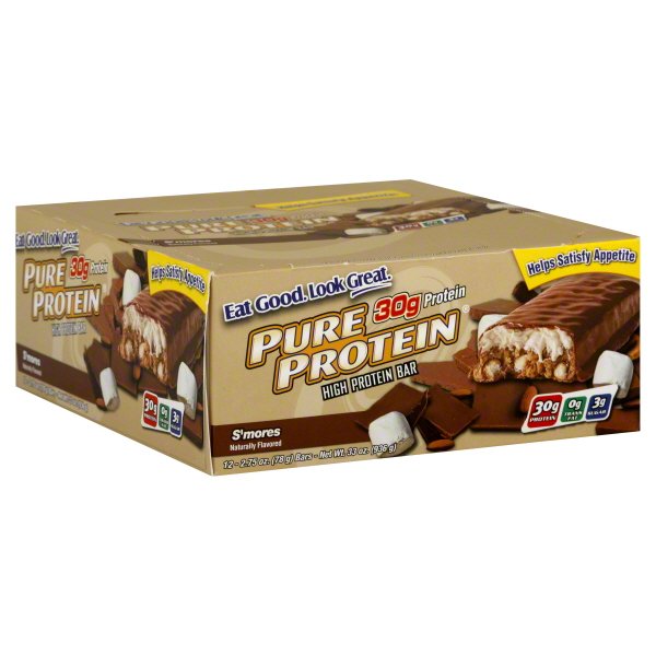 US Nutrition Pure Protein High Protein Bars, 12 ea