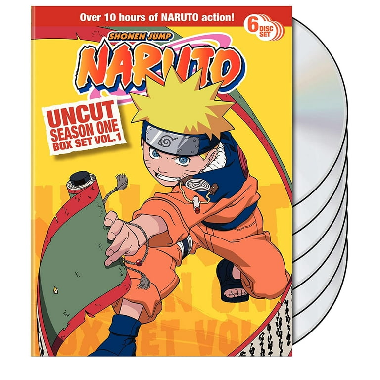 Viz Media Naruto Uncut: Season 1, Volume 1 Box Set (DVD), Anime