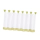 thumbnail image 1 of Cortinas de café ciegas de baño corta de cocina de 6 57x24 pulgadas verde Zulema Cortina de ventana Cortina de café, 1 of 8