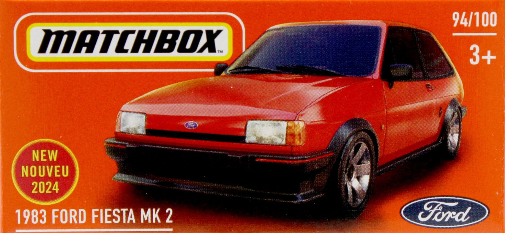 Ford Fiesta Mk1 (1978) 1:43 scale diecast model car in Black by