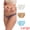 1 White 1 Dark Purple 1 Beige 1 Blue, variant on DARING DIVA Maternity Low Waist Briefs 4 Pack XL 1 White 1 Dark Purple 1 Beige 1 Blue