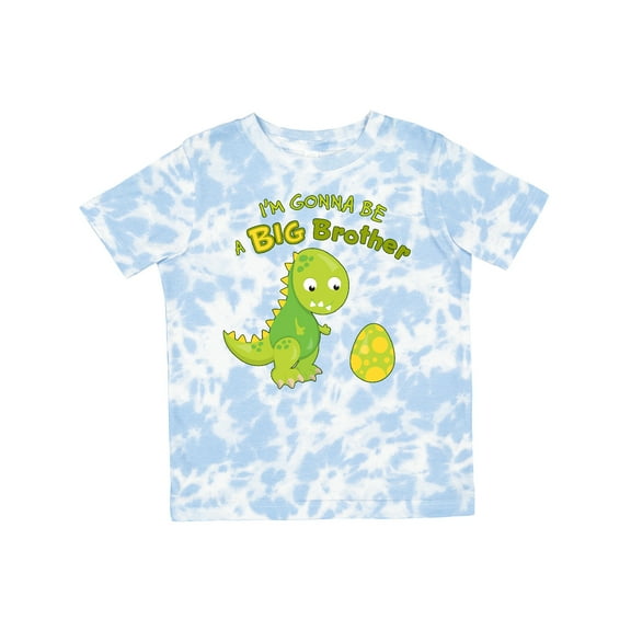 Inktastic I'm Gonna Be a Big Brother-dino Boys Toddler T-Shirt