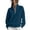 T-Navy fall sweatshirts for women, variant on DIOAZUD Women's Half Zip Sweatshirt Stand Collar Long Sleeve Pullover No Pockets Cozy Casual Fall Winter Everyday Top for Women Gray S-XXL
