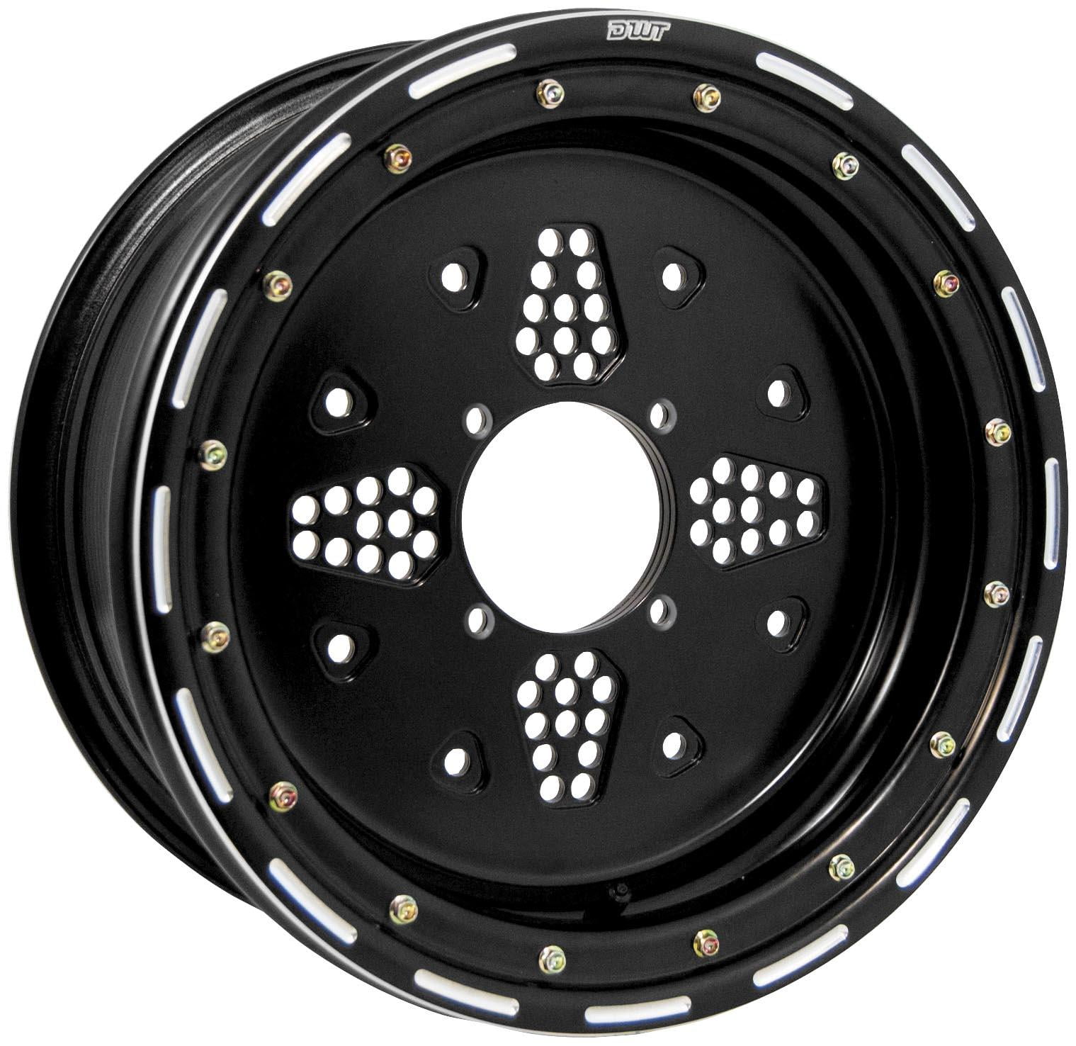 Douglas Wheel Rok N Lock Beadlock Utility Wheel Black 14x8 5 3 Offset 4 137 Rl14085336blk