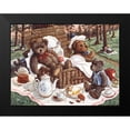 thumbnail image 2 of Kruskamp, Janet 18x15 Black Modern Framed Museum Art Print Titled - Bears Picnic, 2 of 5