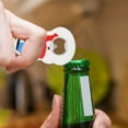 thumbnail image 6 of Uutvmp Christmas Bottle Opener, Silicone Handle Beer Opener, Magnetic Beer Bottle Opener, Fridge Magnet for Winter Theme Party Kitchen Decoration(Snowman Shape), 6 of 6