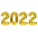 thumbnail image 1 of Globo digital de aluminio 2022 para decoración de fiestas de cumpleaños y bodas. Oro, 1 of 7
