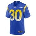 thumbnail image 2 of Men's Nike Josh Wallace  Royal Los Angeles Rams Game Jersey, 2 of 6