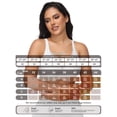 thumbnail image 6 of Womens Push Up Wireless Bras V Mesh Comfortable Bralette Supportive Tshirt Bra No Underwire Seamless Everyday Bras, 6 of 6