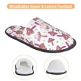 thumbnail image 3 of Fotbe Purple Mushroom Pantuflas Peludas para Mujer con Estampado, Zapatillas de Peluche, Zapatos de Invierno para Casa, Uso Interior y Exterior-Medium, 3 of 8
