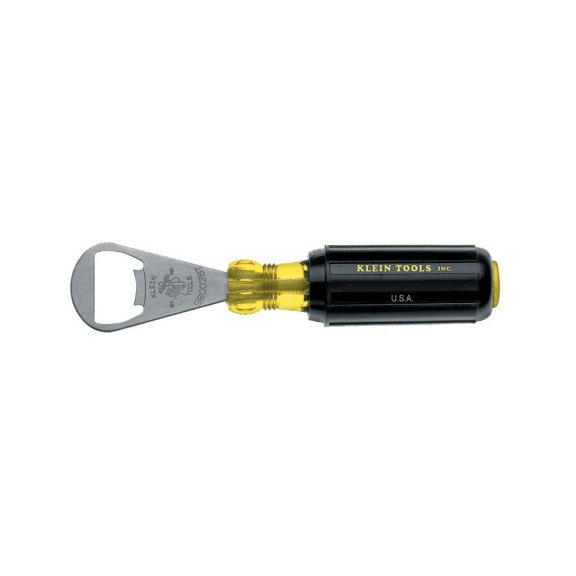 Klein Tools 98002BT Beverage Tool Bottle Opener, Stainless Steel