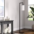 thumbnail image 2 of Henn&Hart 11" Blackened Bronze Metal/Glass Floor Lamp, 2 of 14