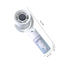 thumbnail image 3 of shyuyusa Handheld Mist Fan 500mAh Battery Portable Spray Cooler For Outdoor Travel Summer Use, 3 of 6