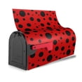 thumbnail image 4 of Haiem Ladybug Pattern Mailbox Covers Magnetic ,Mailbox Wraps Post Letter Box Cover for Holiday Garden Yard Decor-25.5x21 in, 4 of 9
