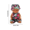 thumbnail image 3 of Simulation Sleeping Baby Doll Toy,Lifelike Sleep Expression Doll,Ethnic Style Clothing Vinyl Toy,Multi Scene Desktop Decor,Soothing Healing Companion Doll,Foreign Trade Children Gift, 3 of 6
