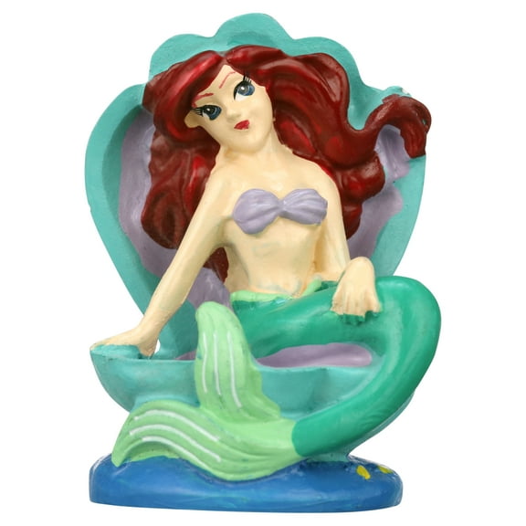 Penn-Plax Disney The Little Mermaid Aquarium Decor Resin – Mini Princess Ariel - Multicolor