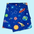 thumbnail image 4 of Wildkin Baby Plush Velour Blanket for Girls and Boys (Out of this World Blue), 4 of 6