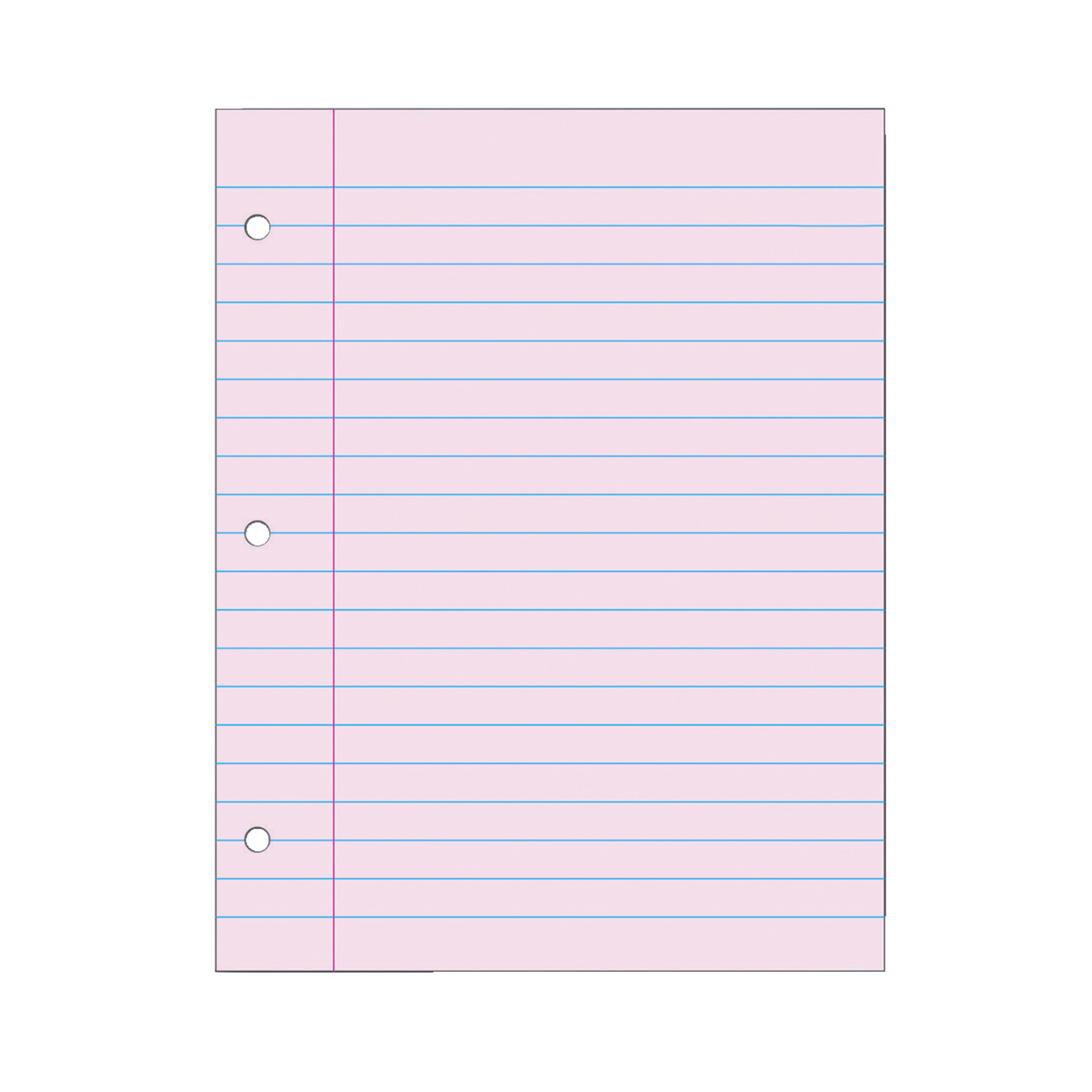 Pink Lined Paper