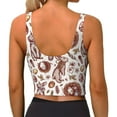 thumbnail image 2 of Yiaed Rabbit And Egg Print Ladies Waistcoat Women Sports Vest Vest Sports Women Sports Top Yoga Vest for women-XX-Large, 2 of 8