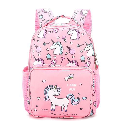 SHIYAO Toddler Unicorn Kindergarten Backpack for Kids, Boys and Girls  Daycare Preschool Kids Small Oxford Cloth Backpack(Pink)
