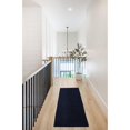 thumbnail image 2 of Garland Rug Palmer Plush Washable Navy Blue Indoor Runner Rug, 2' x 6', 2 of 6
