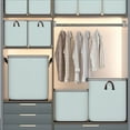 thumbnail image 3 of Home Textile Storage Foldable Containers for Clothes and Linens with Top Opening and Double Zipper Versatile Closet Organizer for Clothing Blankets Comforters and Toys, 3 of 3