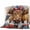 Multicolor, variant on Independence Day Highland Cattle Quilted Comforters Cooling Blanket Full Size, 4th of July Farm Red Blue Bow Flowers Cold Comfort for Hot Sleepers Lightweight Air Conditioning Quilt Blanket for Bed