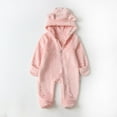 thumbnail image 5 of Gubotare Baby Winter Clothes for Girls Baby Clothes Newborn Boy Girl Snowsuit Winter Coats Infant Jumpsuit Bodysuits Size 12 18 Months (Red,12-18 Months), 5 of 8