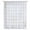 Blue, variant on Blue Spring Floral Sheer Curtains 45 Inches Long, Watercolor Teal Plaid Summer Botanical Light Filering Curtains, Breathable Simi Curtain Privacy Drapes for Kitchen Bathroom Small Window Treatment