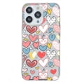 thumbnail image 1 of Funda Antigolpes InstaCase para iPhone 14 Pro corazones pastel, 1 of 4