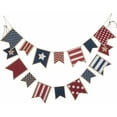 thumbnail image 2 of Transpac  Wood  Multicolor 4th of July Americana Banner, 2 of 2