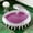 Purple, variant on M Buder Soft Tooth Hair Scalp Massager Shampoo Brush, Transparent Shower Scrubber, Ergonomic Handheld Head Scalp Massage Tool for Men and Women, Enhances Circulation and Removes Dandruff (Pink)