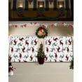 thumbnail image 3 of Christmas Garage Door Banner Cover 6 x 13 ft, Christmas Buffalo Red Black White Plaid Elk Christmas Garage Door Decorations Holiday Christmas Backdrop Decor for Winter New Year Xmas Party, 3 of 6