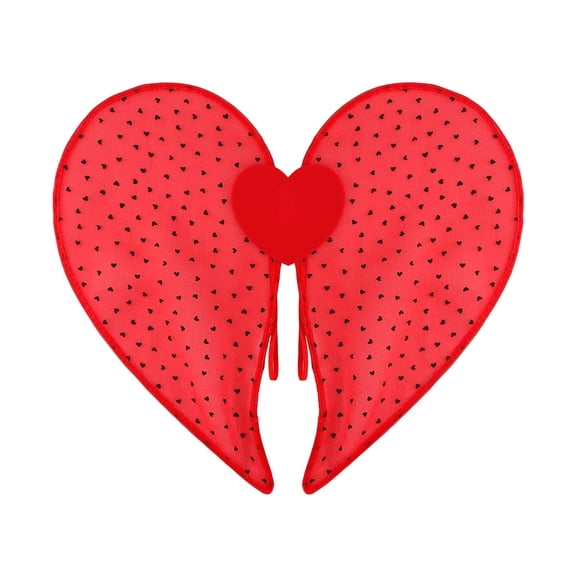 Luoshdecor Valentine's Day Angel Wings,Fancy Dress Costume for Adult Valentine Decoration