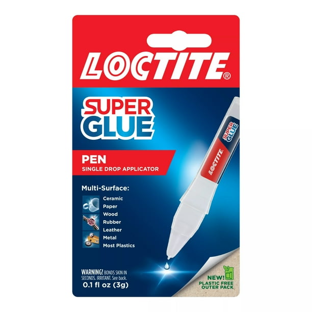 Loctite Super Glue Pen, Pack of 1, Clear 3 g Pen - Walmart.com