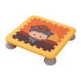 thumbnail image 1 of Cama elástica infantil, trampolín de rebote para deportes recreativos para niños y niñas. Naranja, 1 of 9