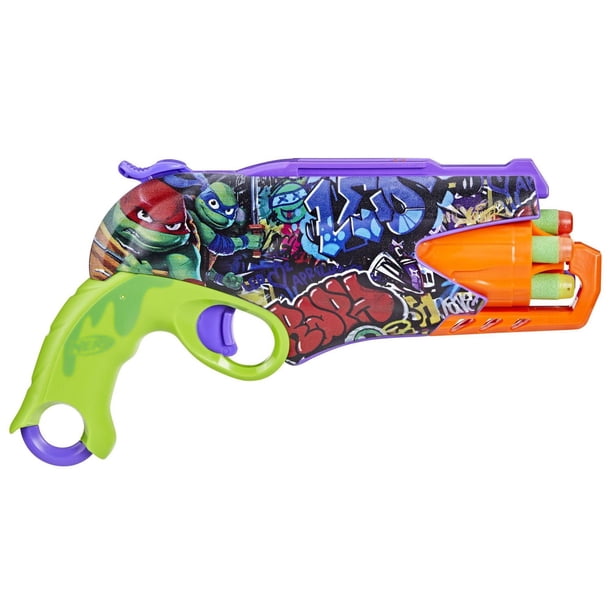 Nerf Teenage Mutant Ninja Turtles Blaster, 10 Nerf Elite Darts