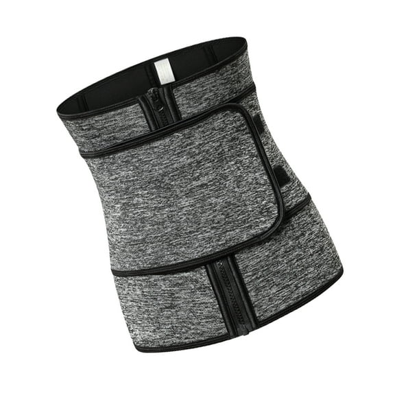 IDEANATEGRATE 1Pack Sports Workout Shapewear Grey Neoprene Posture Improvement Waist Slimer For Ladies