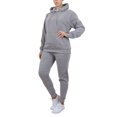 thumbnail image 4 of Womens Loose Fit Fleece-Lined Pullover Hoodie & Jogger 2-Piece Set (S-2XL), 4 of 10