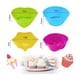 thumbnail image 3 of Moldes Para Cupcakes O Muffins Reutilizable De Silicona 24 pzs, Multicolor, 3 of 3