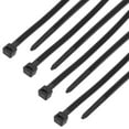 thumbnail image 5 of Uxcell 20 inch Length 0.2 inch Width Self-Locking Zip Ties Cable Ties Nylon Black 25 pack, 5 of 5