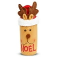 thumbnail image 3 of Cateissary Funda decorativa para botellas de vino de Feliz Navidad, soporte para champán de Navidad, bolsa, arte artesanal, de cena, decoración Kits de decoración para fiestas No.02, 3 of 6
